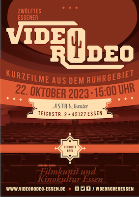 Flyer 12. Essener Video Rodeo